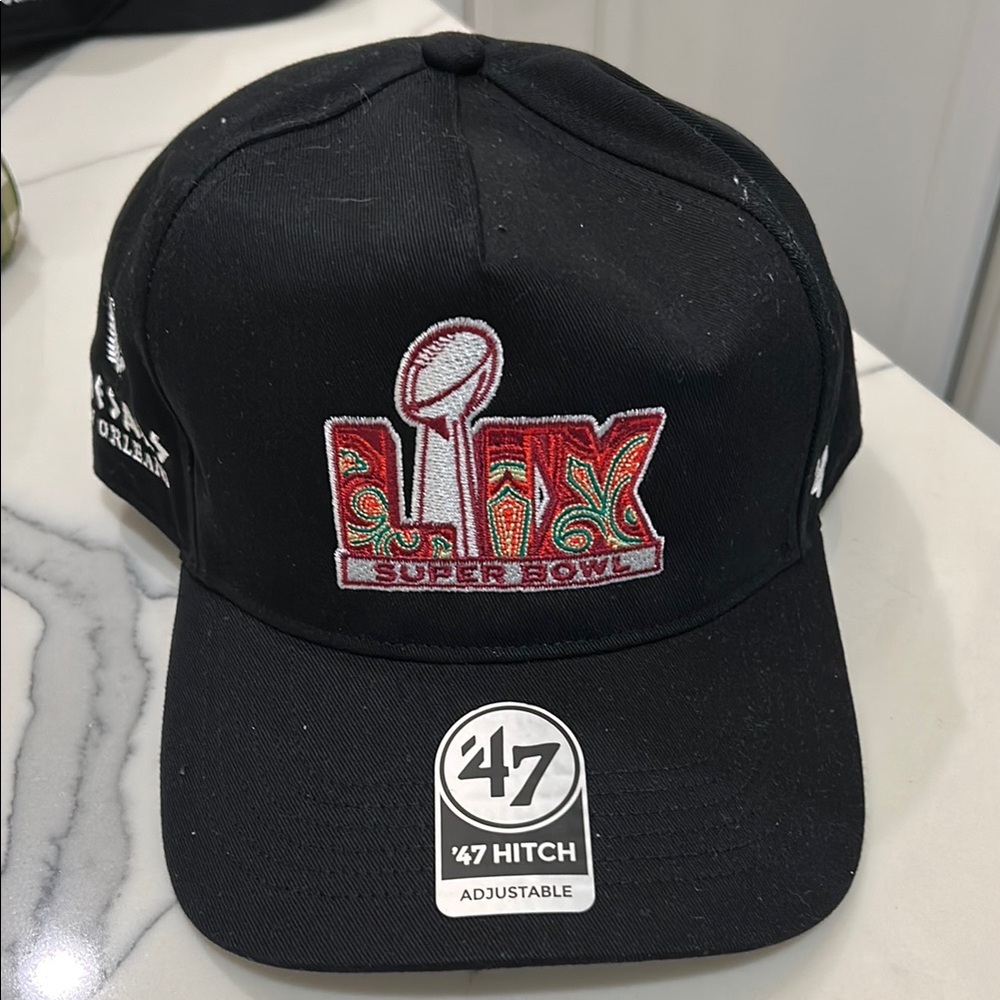 '47 Super Bowl Black Cap